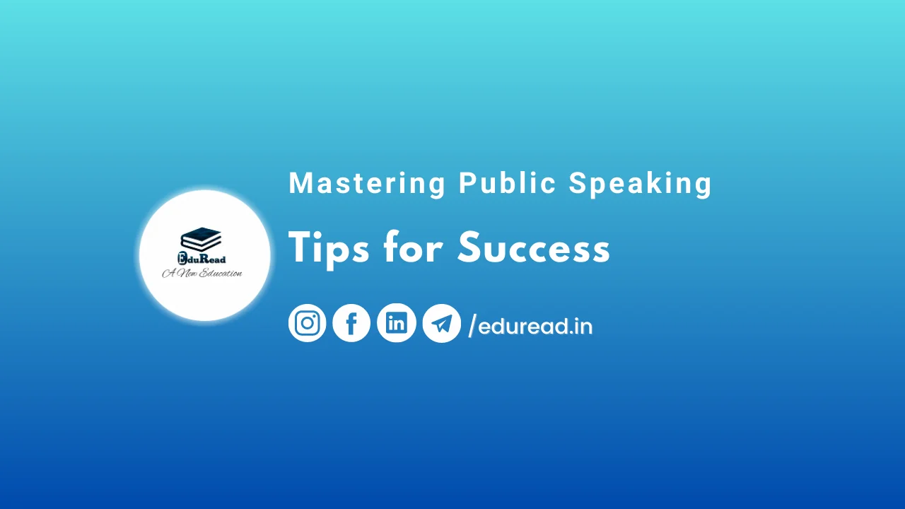 "Mastering Public Speaking: Tips for Success"