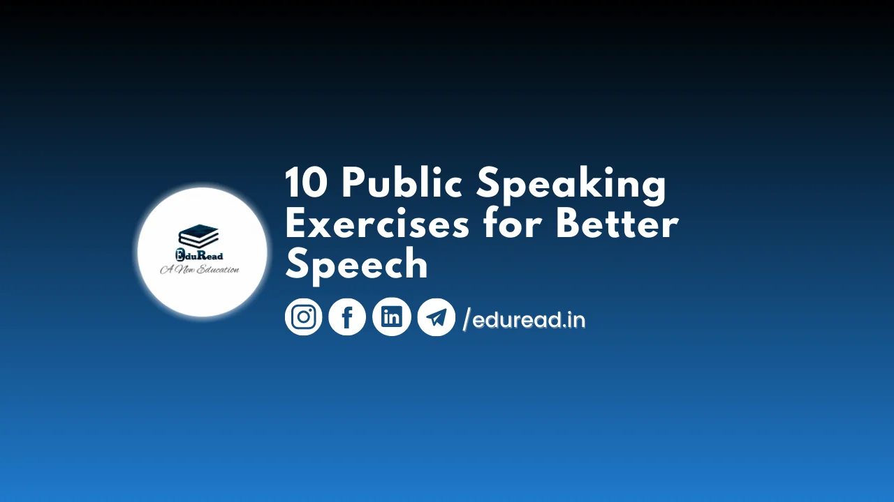 10 Public Speaking Exercises for Better Speech