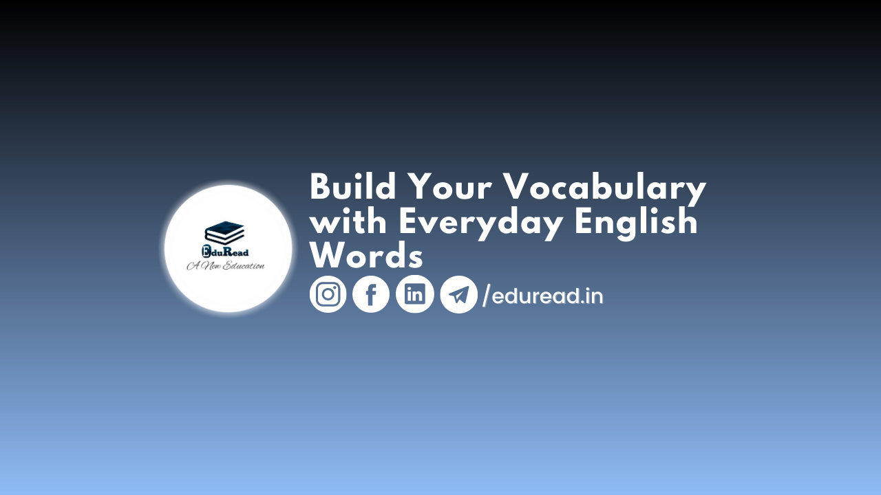 Build Your Vocabulary with Everyday English Words | Speak New York ...