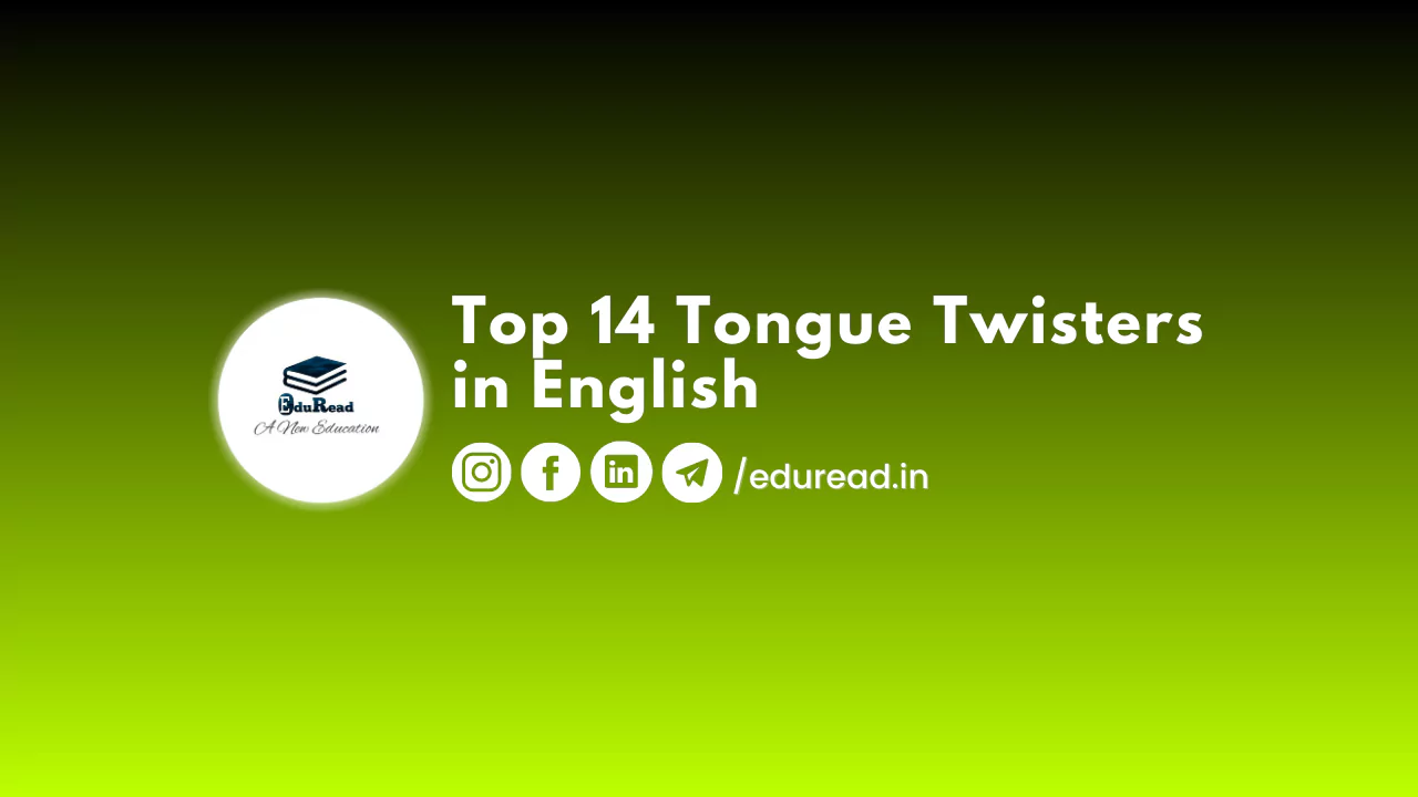 Top 14 Tongue Twisters in English