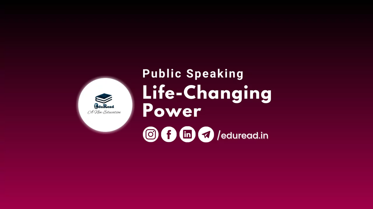 Public Speaking: Life Changing Power
